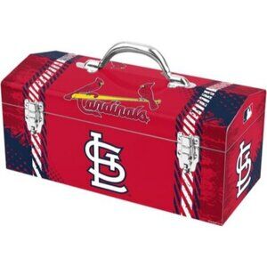 MLB St. Louis Cardinals Tool Box with Tray Team Pro Mark